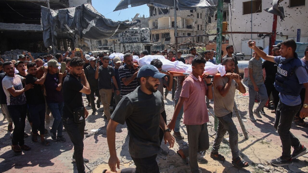 Al-Mawasi camp was designated a humanitarian area after Israel in May ordered civilians evacuate other parts of the Gaza Strip Al-Mawasi camp was designated a humanitarian area after Israel in May ordered civilians evacuate other parts of the Gaza Strip