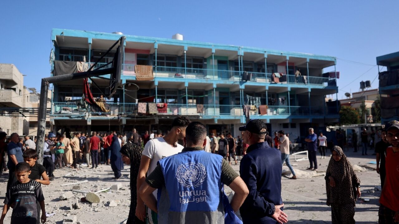 UNRWA said six of its staffers were killed at the Nuseirat school, the deadliest single incident for its team