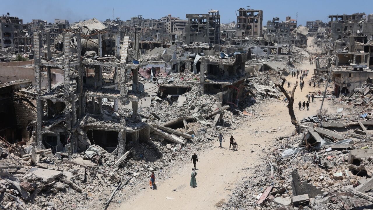 Amnesty says damage in the eastern Gaza City district of Shujaiya is part of a pattern of 'systematic destruction' along the Palestinian territory's eastern perimeter