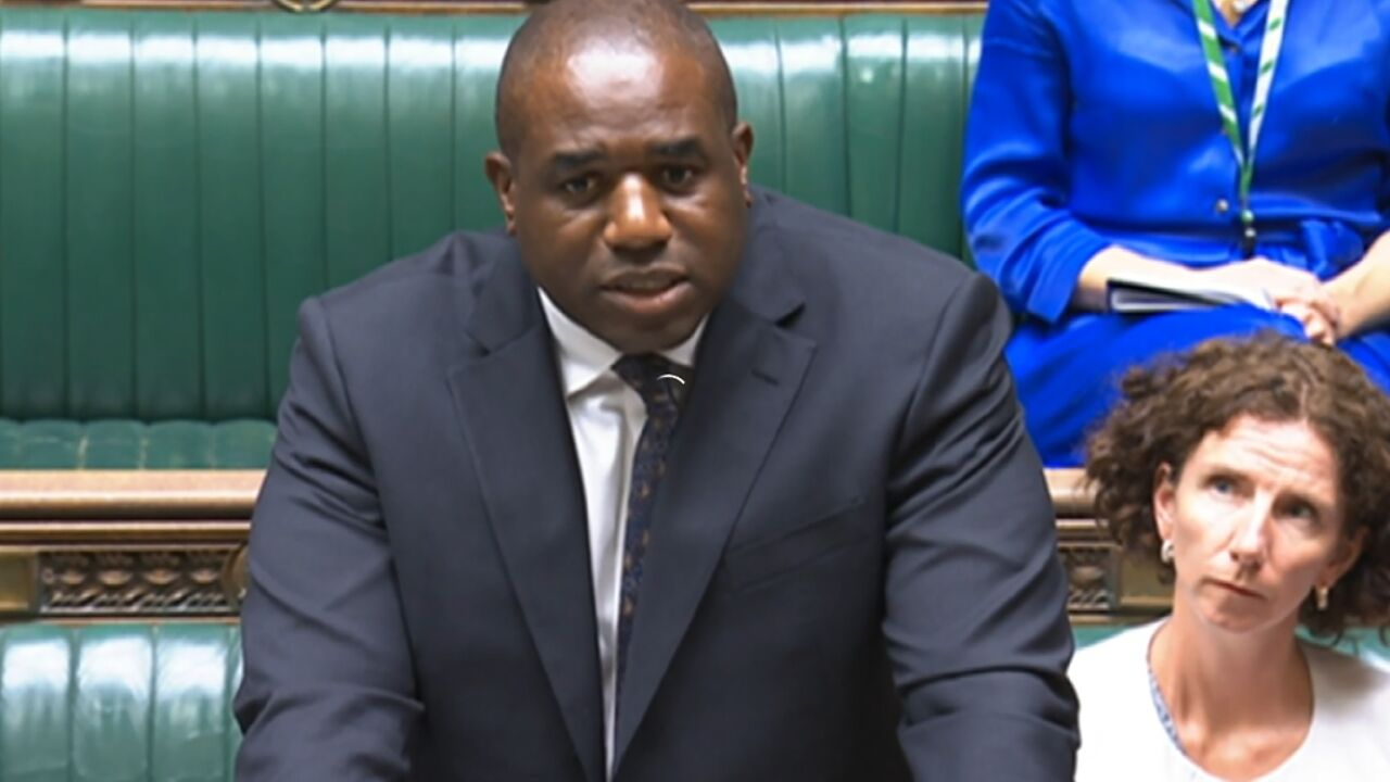 Foreign Secretary David Lammy announced the partial suspension in parliament