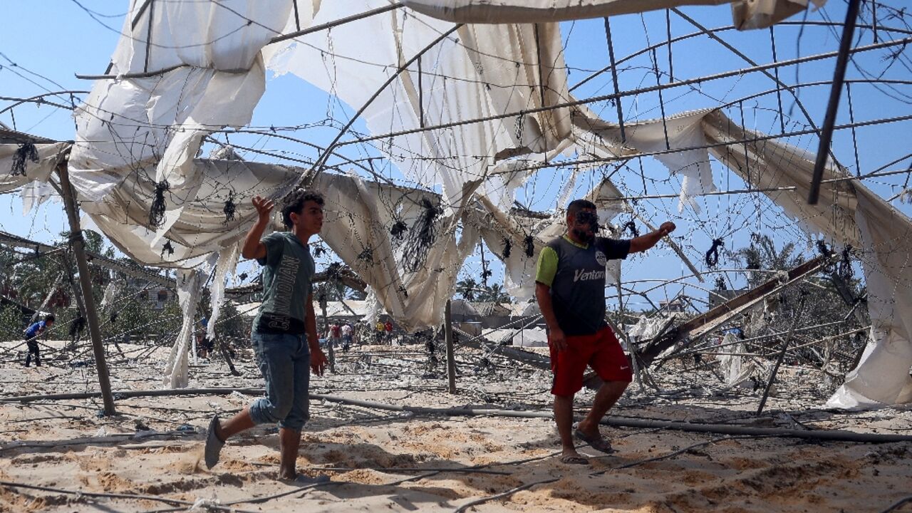 Al-Mawasi, a declared safe zone in southern Gaza, has suffered occasional Israeli military operations during the war Al-Mawasi, a declared safe zone in southern Gaza, has suffered occasional Israeli military operations during the war