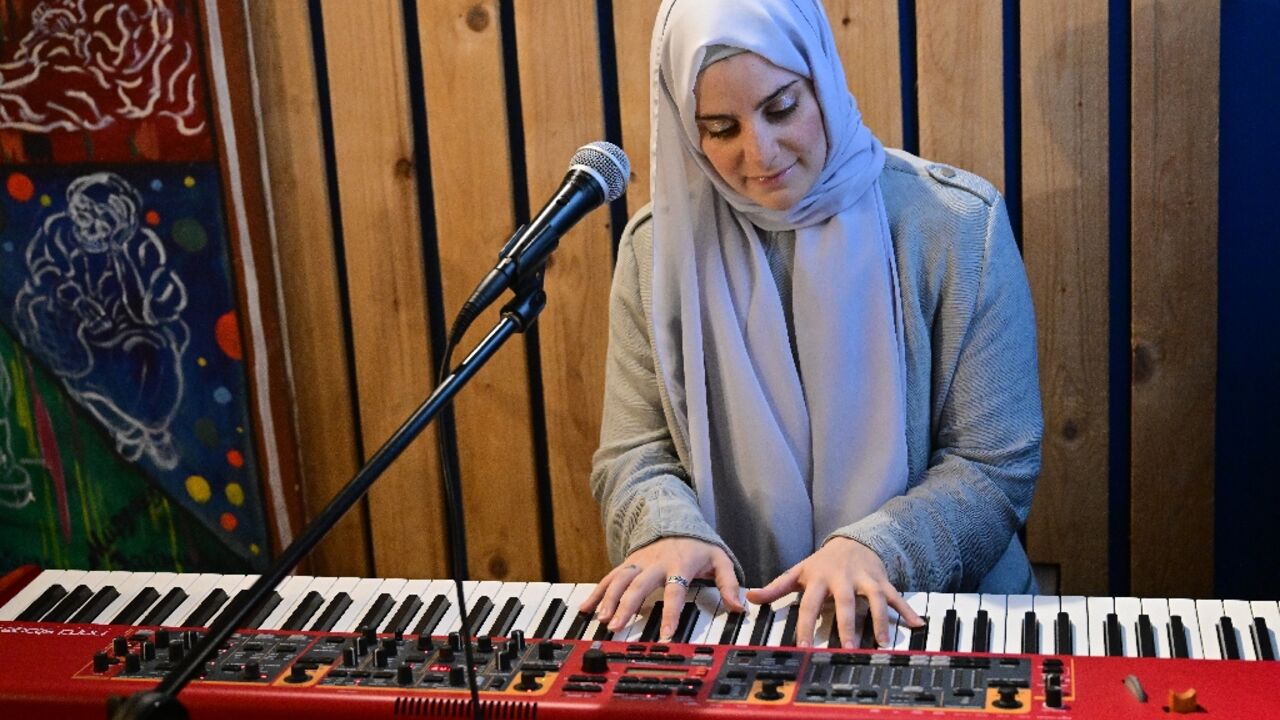 Ghaliaa Chaker, a 26-year-old Syrian singer who was raised in the United Arab Emirates, has become a social media sensation