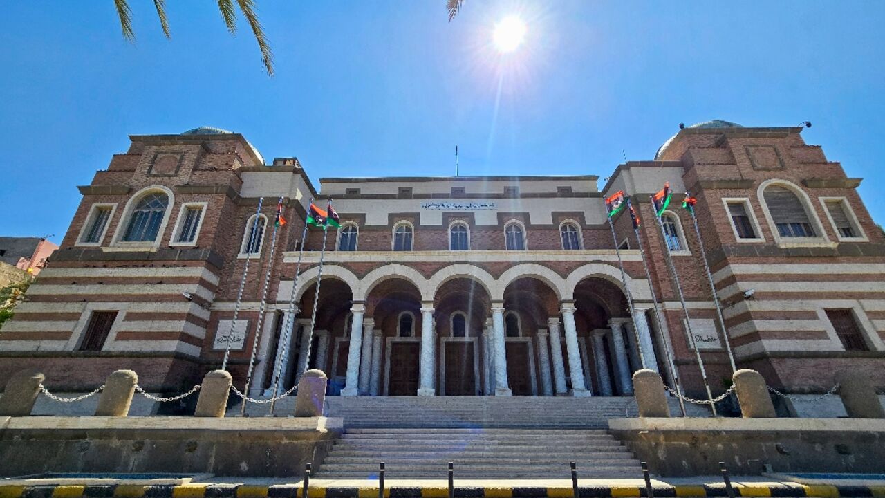 Libya's central bank headquarters in Tripoli is the centre of a tussle for control by feuding factions Libya's central bank headquarters in Tripoli is the centre of a tussle for control by feuding factions