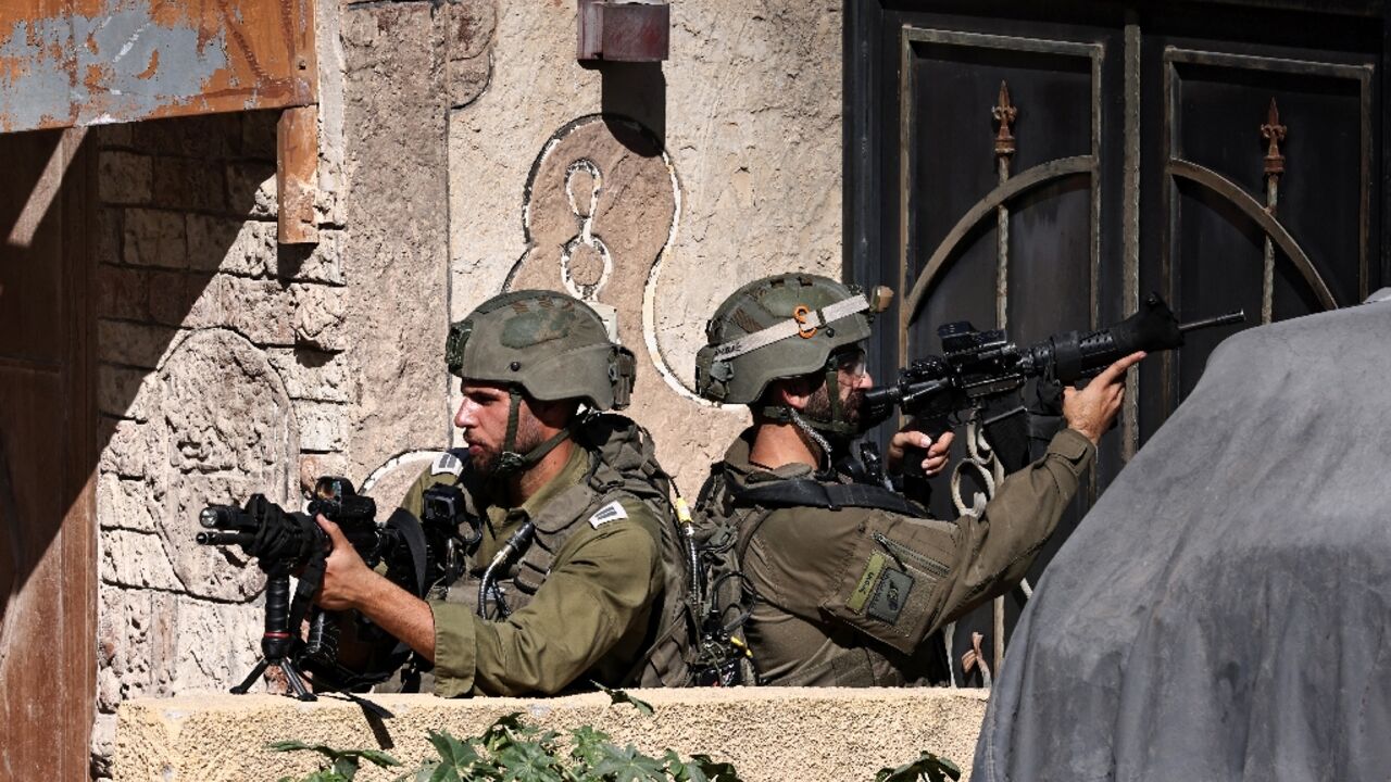 Israeli forces in Tubas, in the north of the occupied West Bank Israeli forces in Tubas, in the north of the occupied West Bank