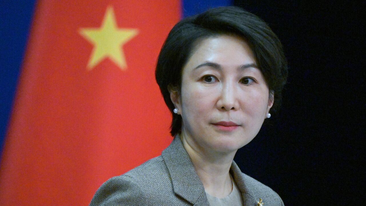 China's Foreign Ministry spokeswoman, Mao Ning, attends a press conference at the Ministry of Foreign Affairs in Beijing on Jan. 15, 2024.