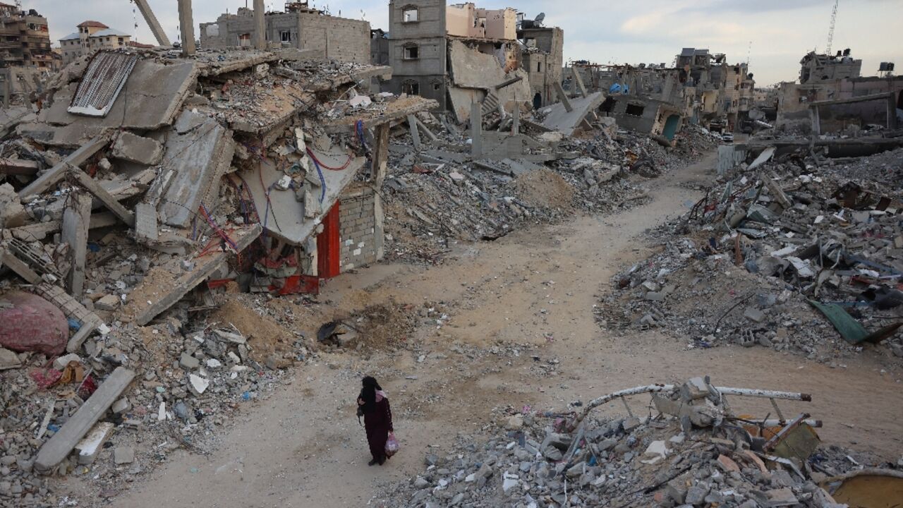 Vast swathes of Gaza have been turned into rubble, as the UN warns of the possibility of famine Vast swathes of Gaza have been turned into rubble, as the UN warns of the possibility of famine
