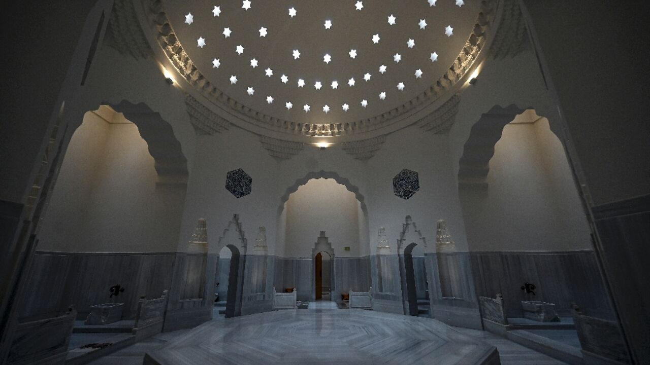 Built 500 years ago, Istanbul's Zeyrek Cinili Hammam recently reopened after a restoration process that took 13 years 