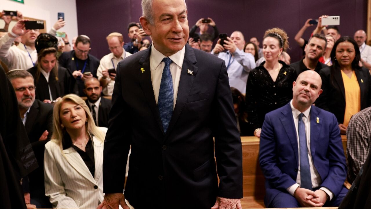 Benjamin Netanyahu Netanyahu is the first sitting prime minister of Israel to face a criminal trial