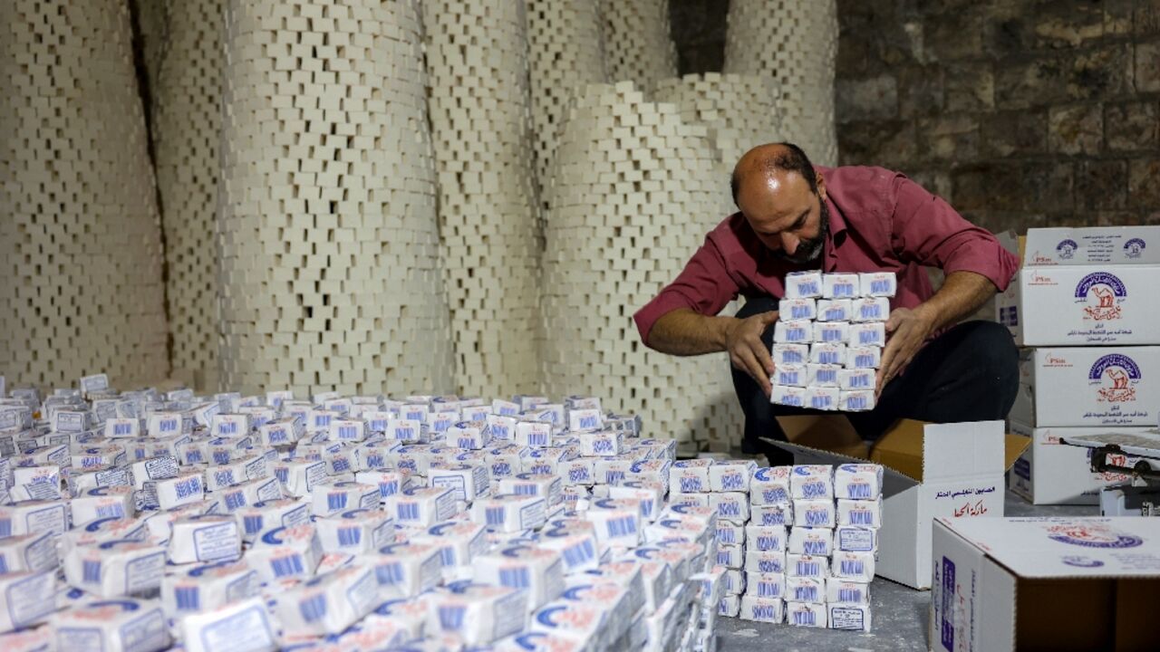 Nablusi soap, made across the West Bank, has been added to UNESCO's list of intangible world heritage Nablusi soap, made across the West Bank, has been added to UNESCO's list of intangible world heritage