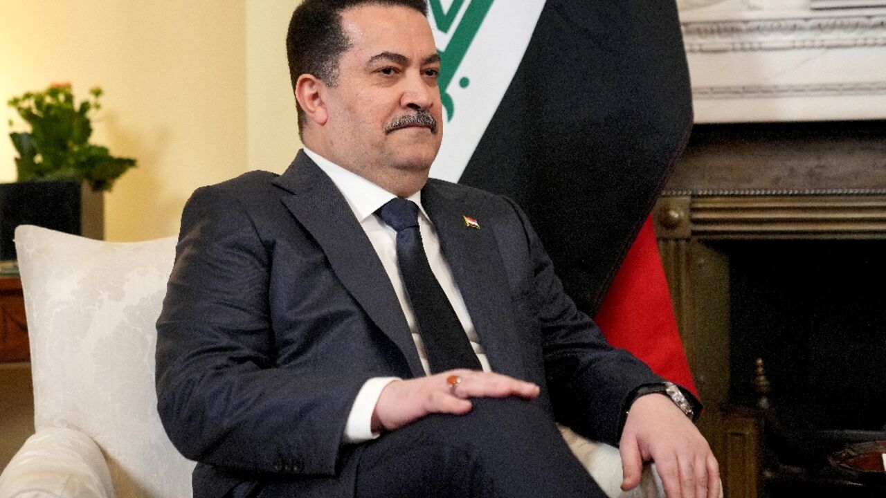 Iraq's Prime Minister Mohammed Shia al-Sudani met with his UK counterpart Keir Starmer at 10 Downing Street Iraq's Prime Minister Mohammed Shia al-Sudani met with his UK counterpart Keir Starmer at 10 Downing Street