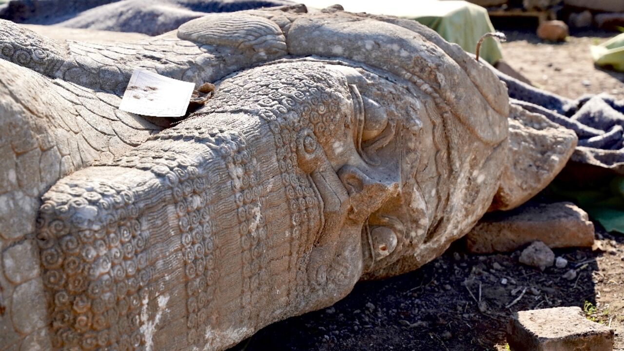 Nimrud's pre-Islamic artefacts were destroyed by jihadists, by Iraqi archaeologists are determited to restore them