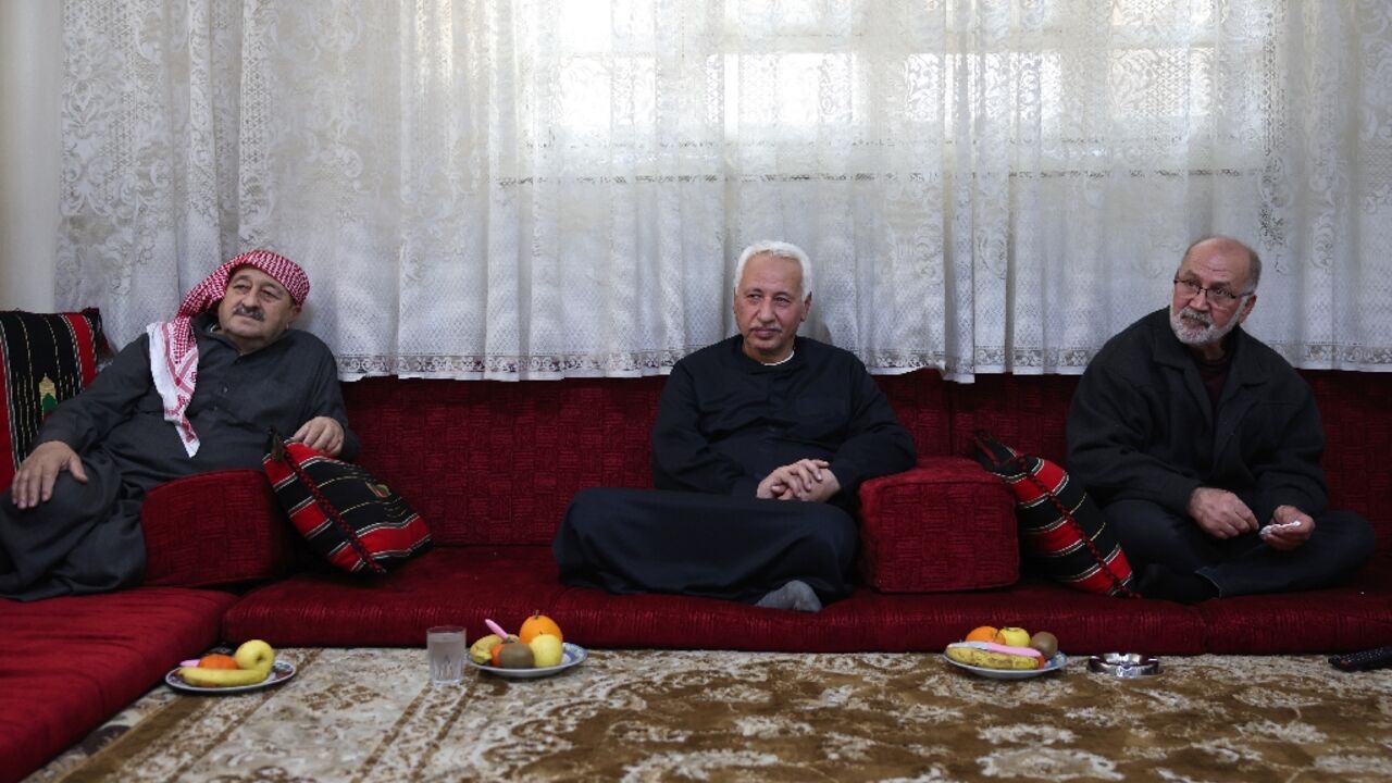 Hayan Hadid (centre) survived the 1982 Hama massacre Hayan Hadid (centre) survived the 1982 Hama massacre