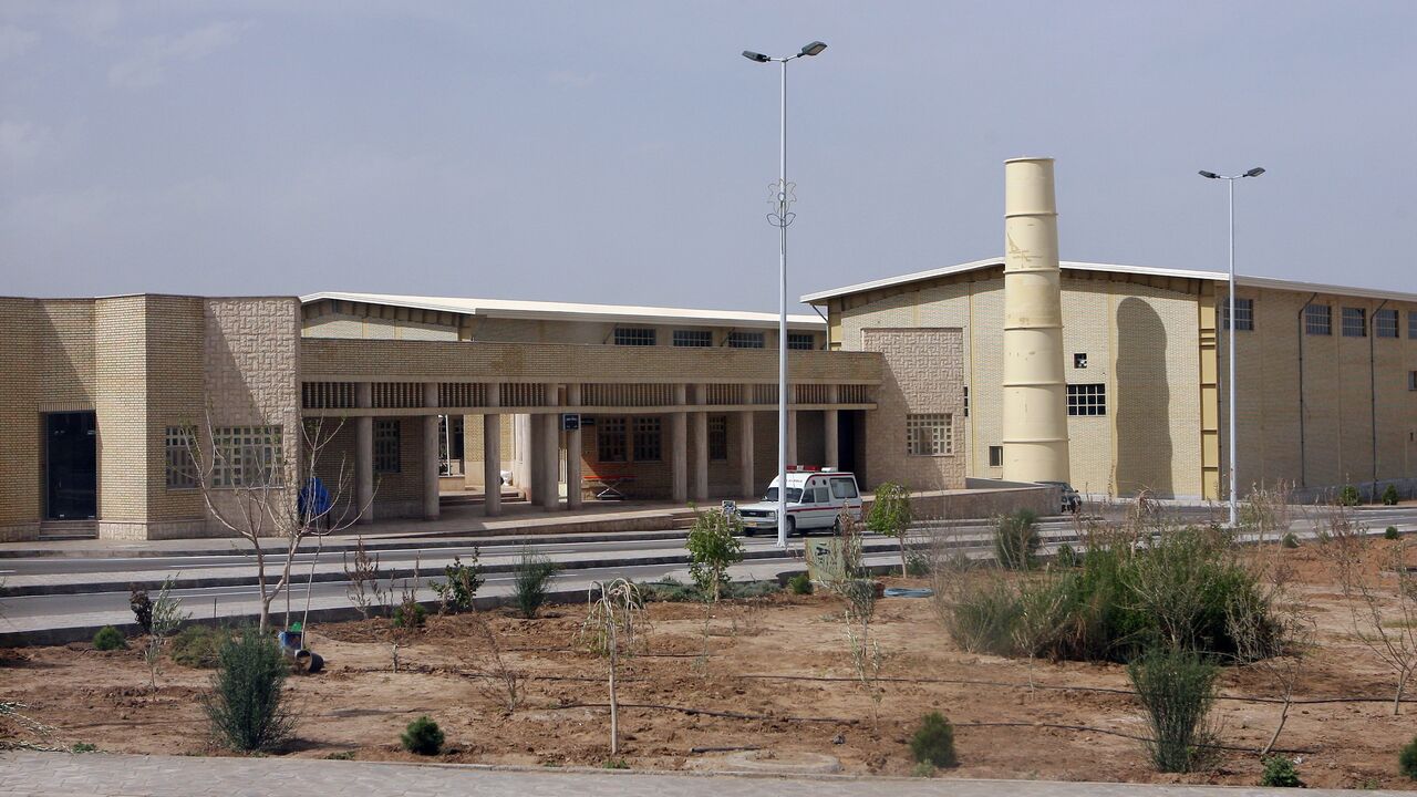 A general view of the Natanz nuclear enrichment facility is seen on April 9, 2007, 180 miles south of Tehran, Iran.