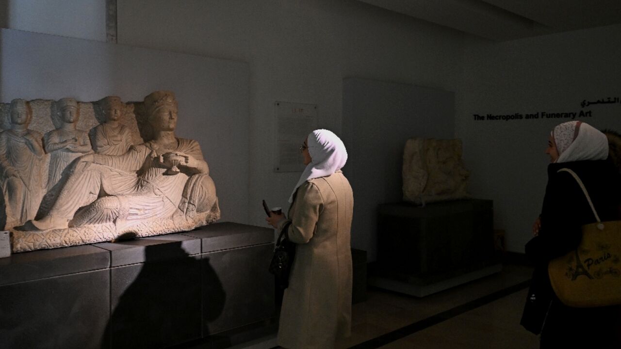 The national museum in Damascus shut down last month over fears of looting