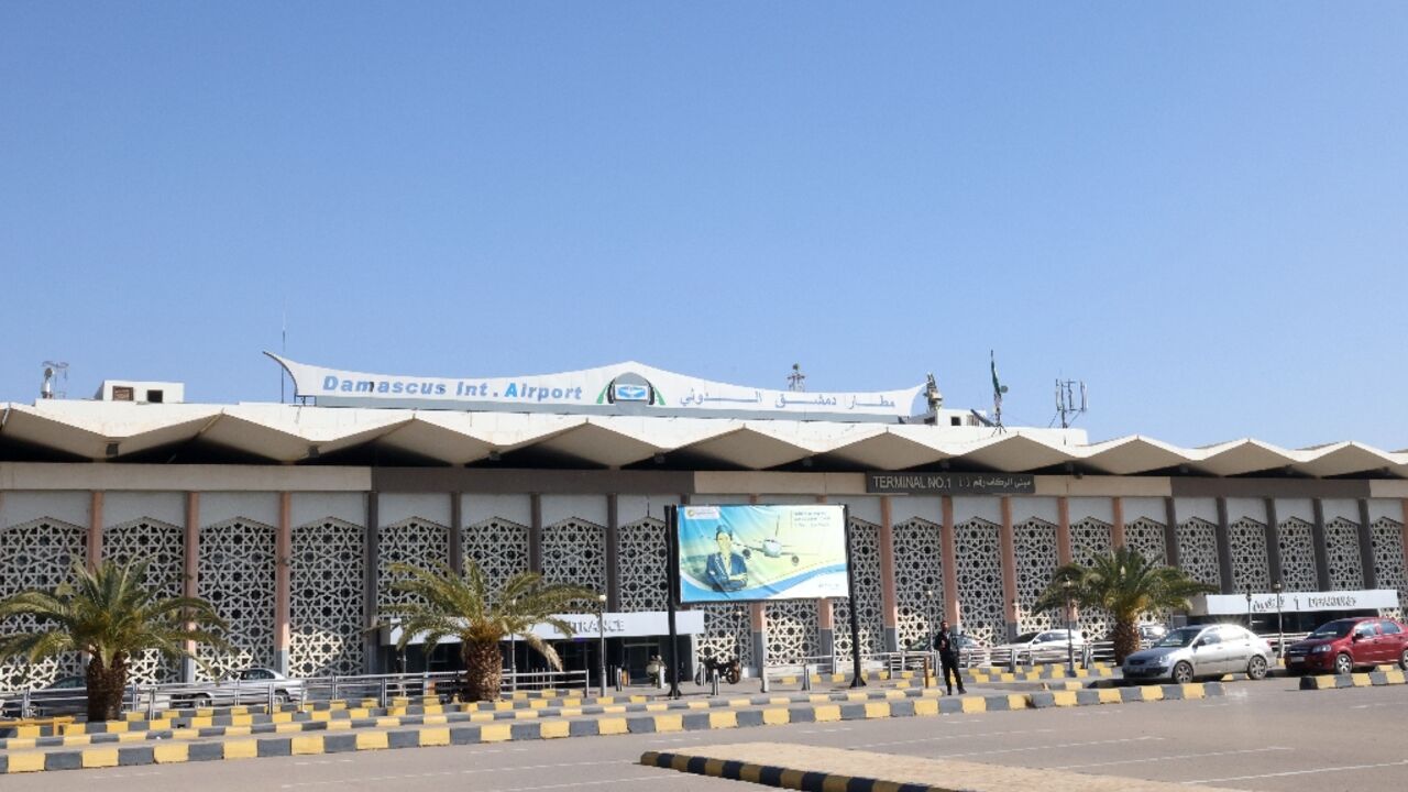 The Damascus International Airport terminal The Damascus International Airport terminal