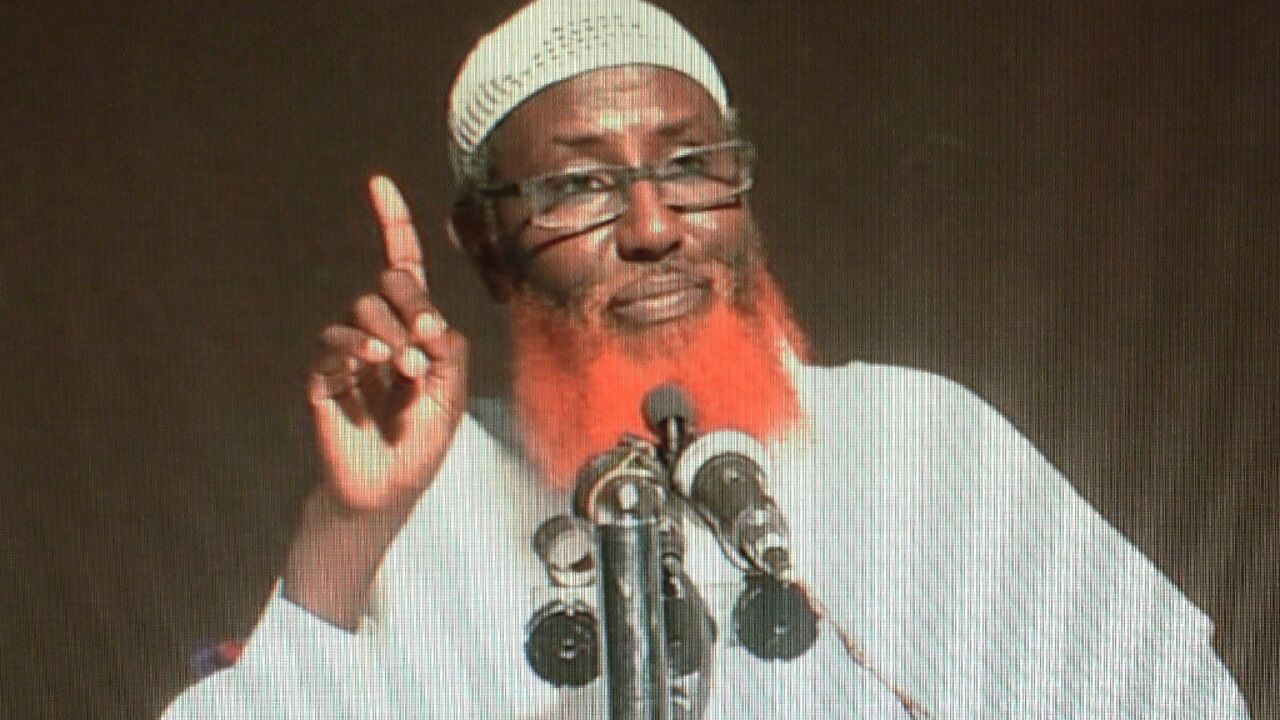 Abdul Qadir Mumin, the Somalian leader of the Islamic State (IS) group, has a beard that's hard to miss