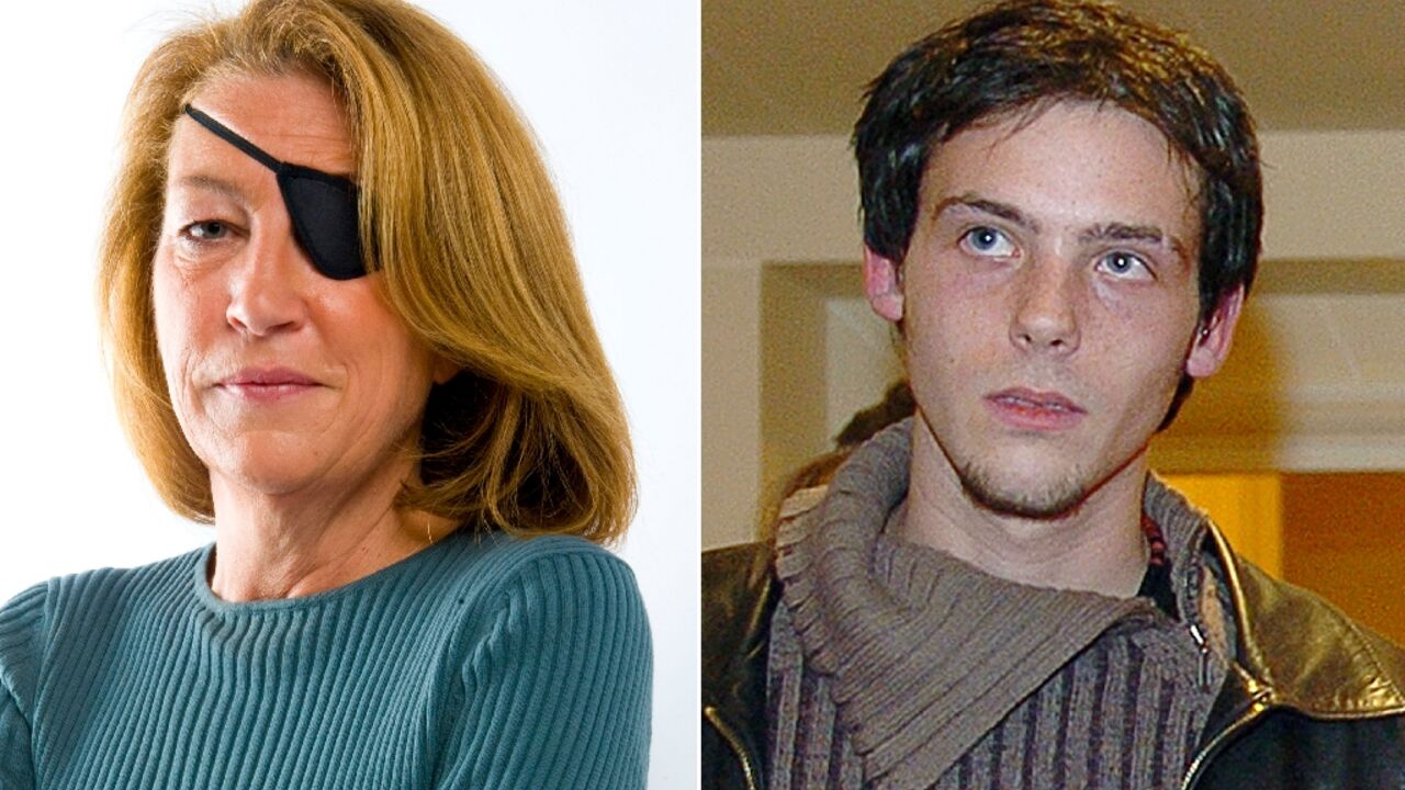 Marie Colvin (L) and Remi Ochlik (R) ere killed by an explosion in eastern Syria in what a US court later ruled was an attack that targeted journalists on the orders of the Syrian government