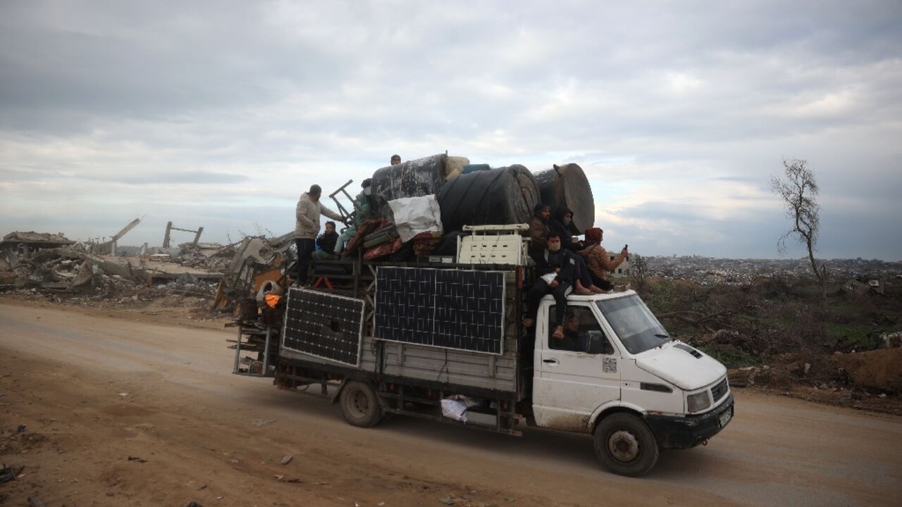 Displaced Palestinians can now cross the Netzarim Corridor, a strategic zone cutting Gaza in two