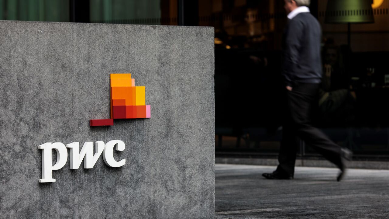The PricewaterhouseCoopers offices are pictured on Oct. 2, 2018, in London, England.