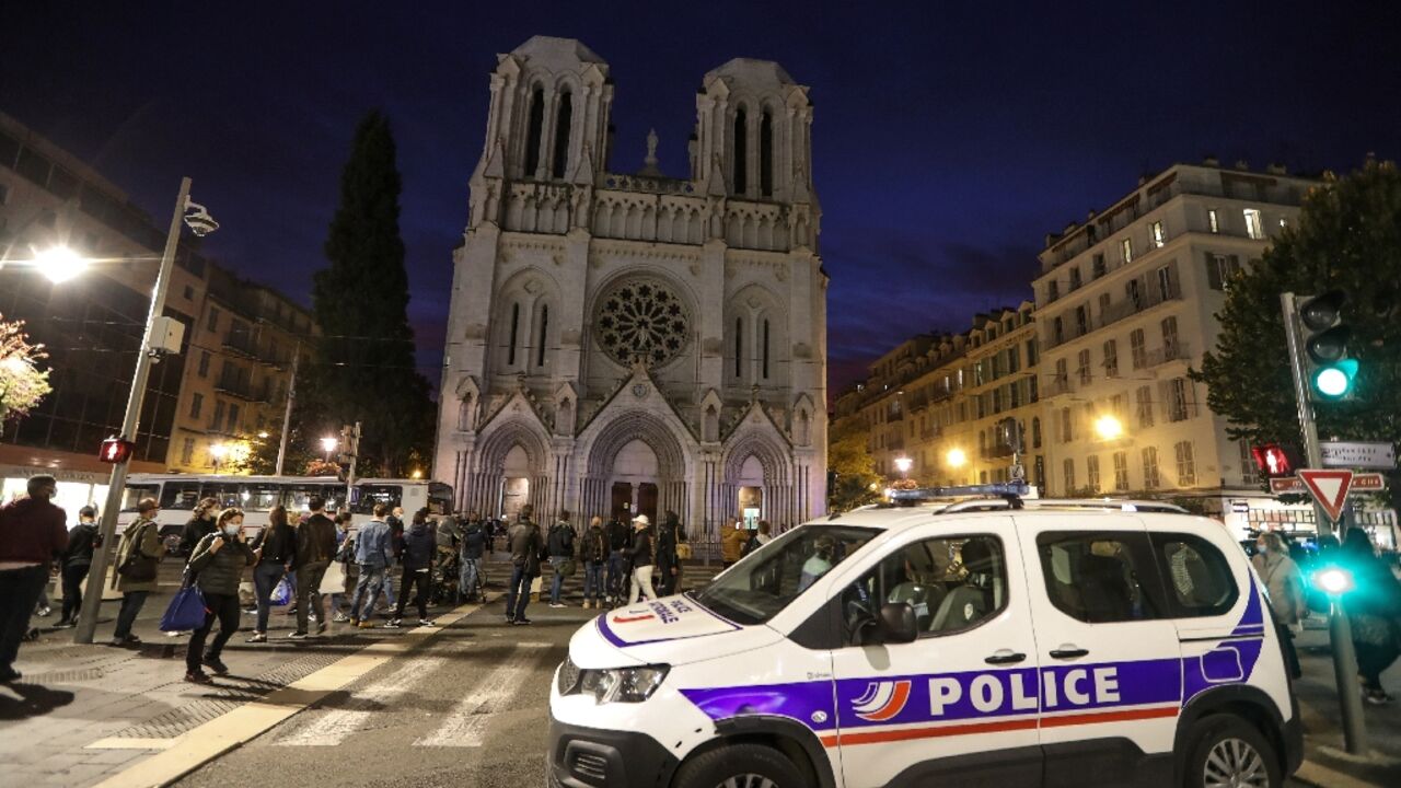 Three people were killed in the attack on the Nice church