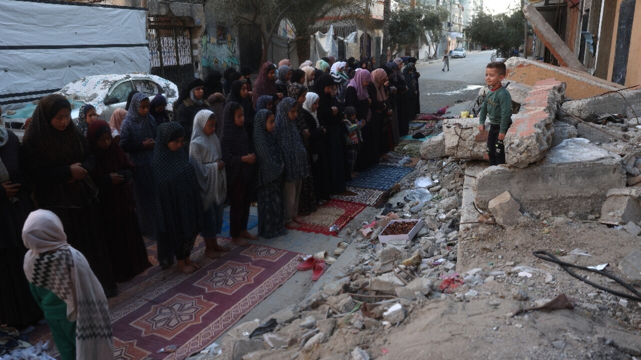 Gazans have been marking Eid al-Fitr amid the ruins of Gaza as the war between Israel and Hamas resumes Gazans have been marking Eid al-Fitr amid the ruins of Gaza as the war between Israel and Hamas resumes