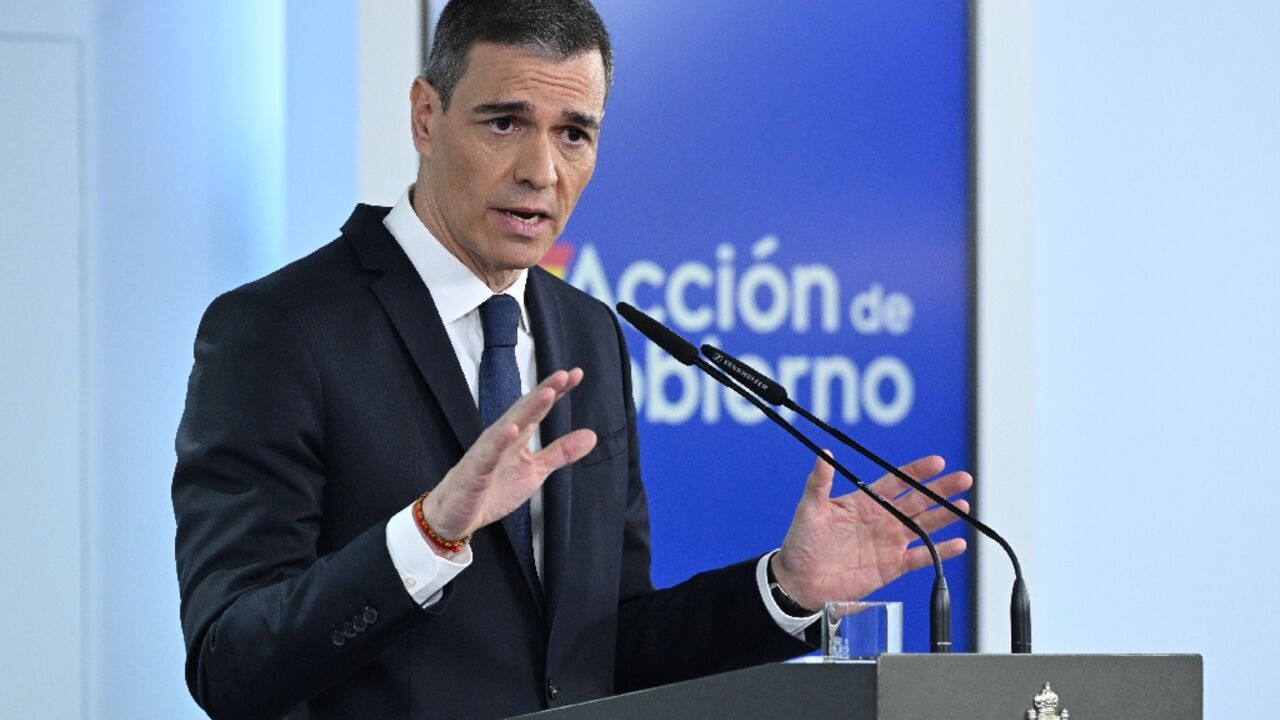 Spanish Prime Minister Pedro Sanchez is one of the most outspoken critics of Israel's military operations in Gaza Spanish Prime Minister Pedro Sanchez is one of the most outspoken critics of Israel's military operations in Gaza