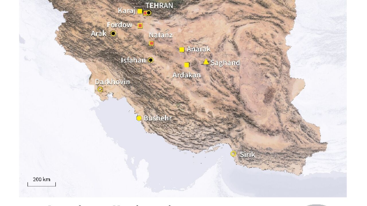 Nuclear installations in Iran Nuclear installations in Iran