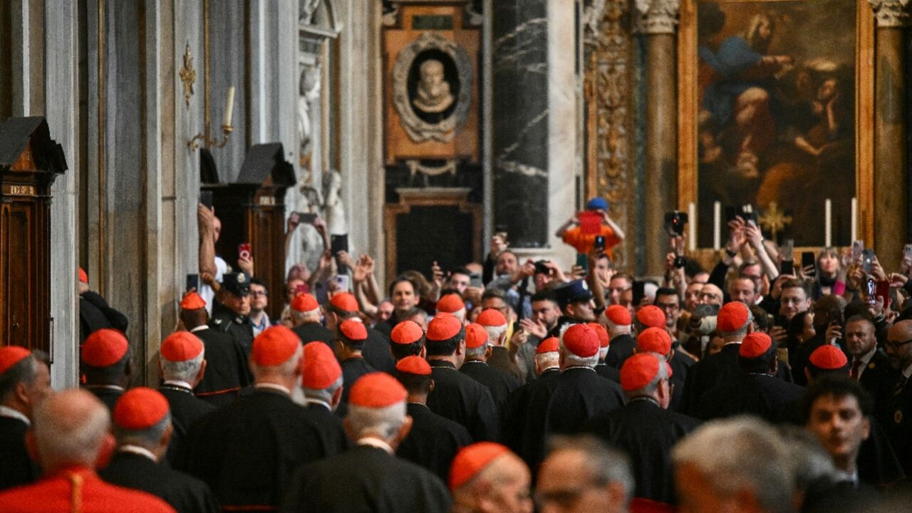 The Church's 252 cardinals were recalled to Rome following the death of Pope Francis The Church's 252 cardinals were recalled to Rome following the death of Pope Francis