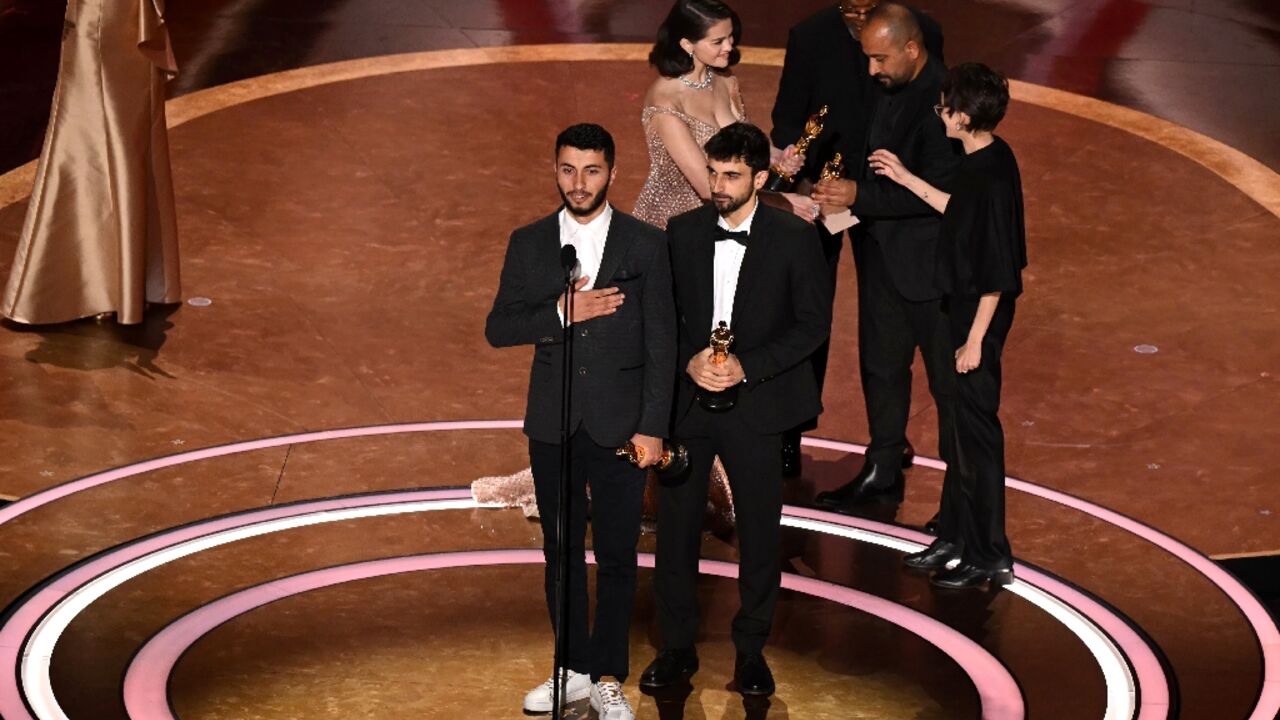 'No Other Land,' about Israeli settlements in the occupied West Bank, took home the Oscar for Best Documentary at the Academy Awards earlier this year 'No Other Land,' about Israeli settlements in the occupied West Bank, took home the Oscar for Best Documentary at the Academy Awards earlier this year