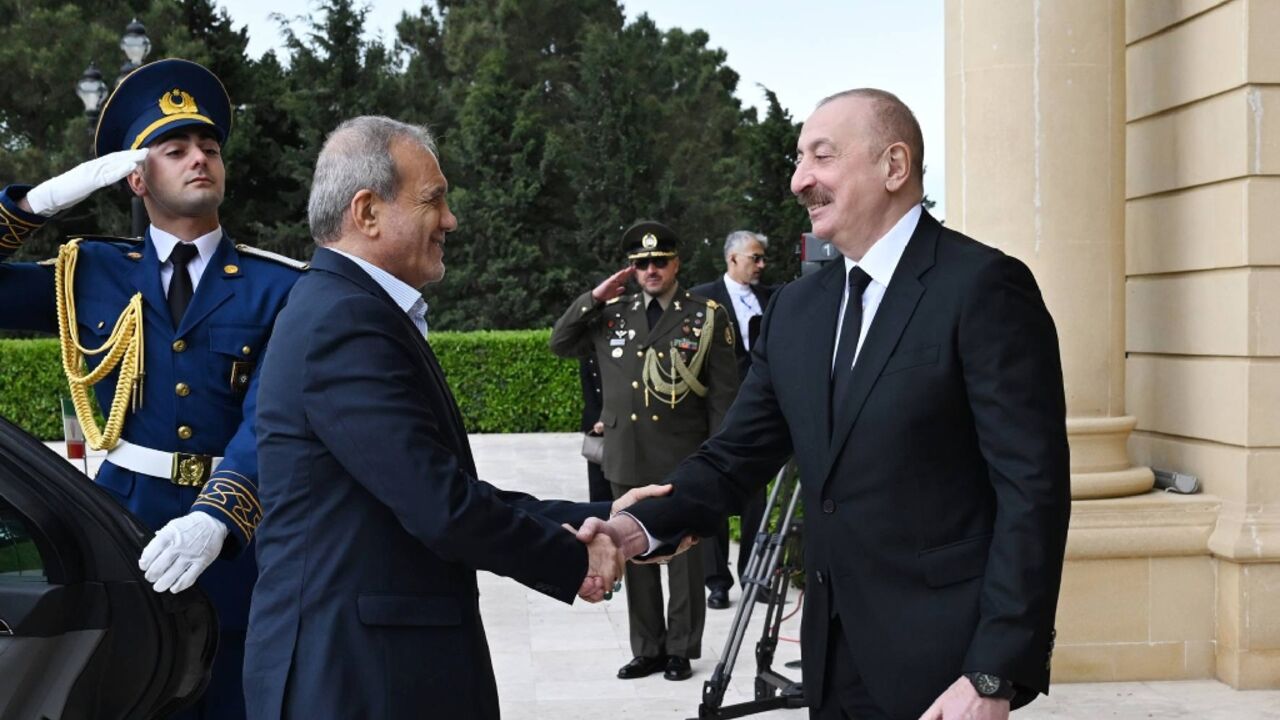 The meeting between Iranian President Masoud Pezeshkian and Azeri President Ilham Aliyev is a sign of thawing ties The meeting between Iranian President Masoud Pezeshkian and Azeri President Ilham Aliyev is a sign of thawing ties
