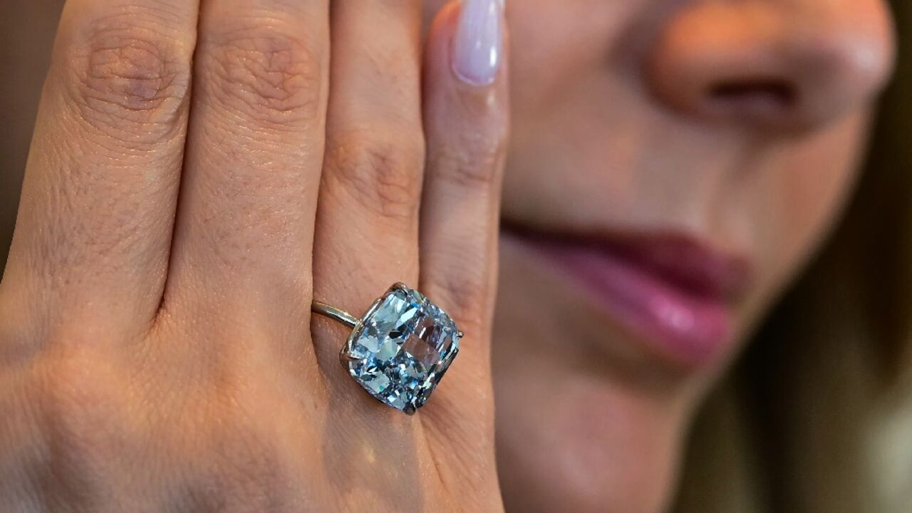 The Mediterranean Blue has an estimated value of $20 million, auctioneers say The Mediterranean Blue has an estimated value of $20 million, auctioneers say