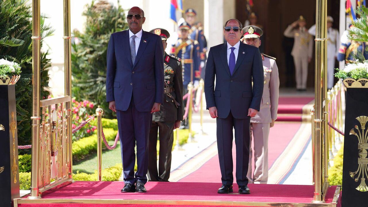 President Abdel Fattah al-Sisi received President of the Sovereign Council of the Republic of the Sudan General Abdel-Fattah Al-Burhan at Cairo International Airport.