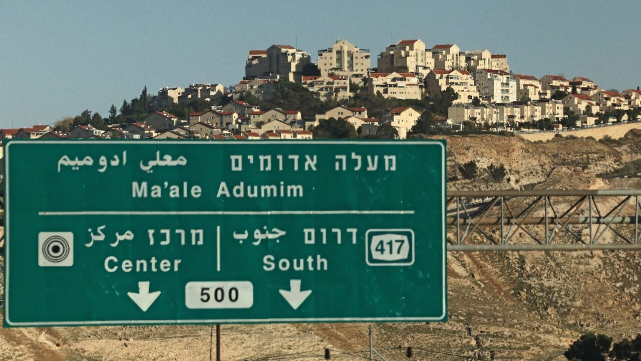 Israeli authorities in March green lit the construction of a separate road for Palestinian vehicles to bypass this central part of the occupied West Bank known as the E1 Israeli authorities in March green lit the construction of a separate road for Palestinian vehicles to bypass this central part of the occupied West Bank known as the E1