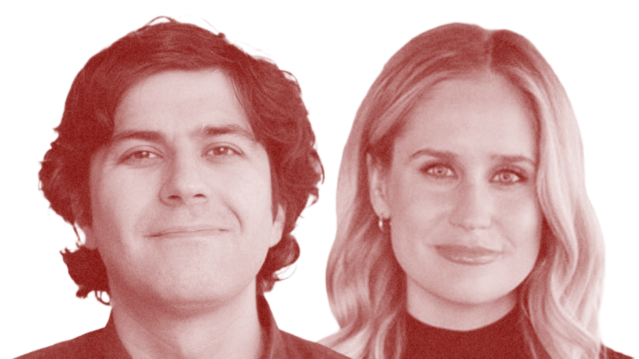 Adam Lucente and Elizabeth Hagedorn