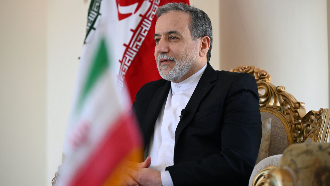 Iran's Foreign Minister Abbas Araghchi speaks to AFP during an interview at the Iranian consulate in Jeddah on March 7, 2025.