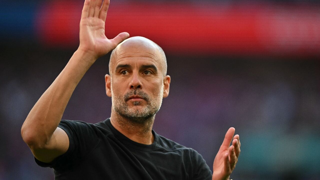 Manchester City manager Pep Guardiola has been awarded an honorary degree by the University of Manchester Manchester City manager Pep Guardiola has been awarded an honorary degree by the University of Manchester