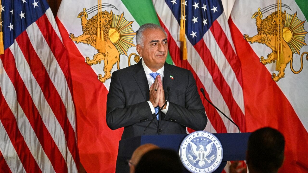 Reza Pahlavi, the eldest son of the last shah of Iran, said in a message to his countrymen: 'Iran is yours and yours to reclaim.' Reza Pahlavi, the eldest son of the last shah of Iran, said in a message to his countrymen: 'Iran is yours and yours to reclaim.'
