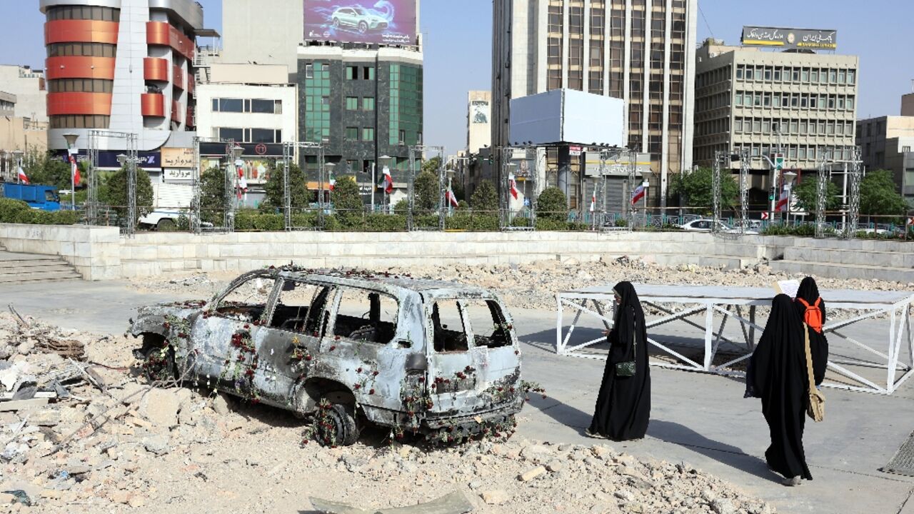 Iran said it fired missiles at a US base in Qatar, while Israeli strikes continued to pound Tehran on the war's 11th day Iran said it fired missiles at a US base in Qatar, while Israeli strikes continued to pound Tehran on the war's 11th day
