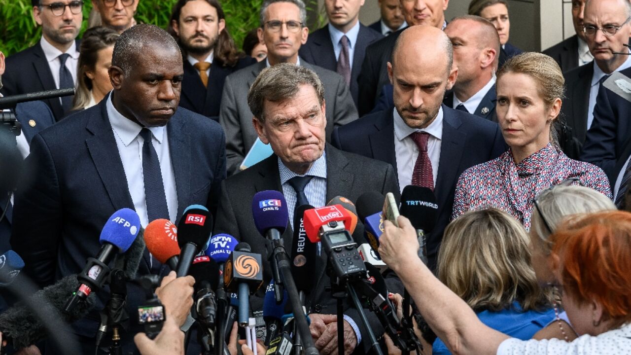 The top diplomats made no mention of any breakthrough The top diplomats made no mention of any breakthrough