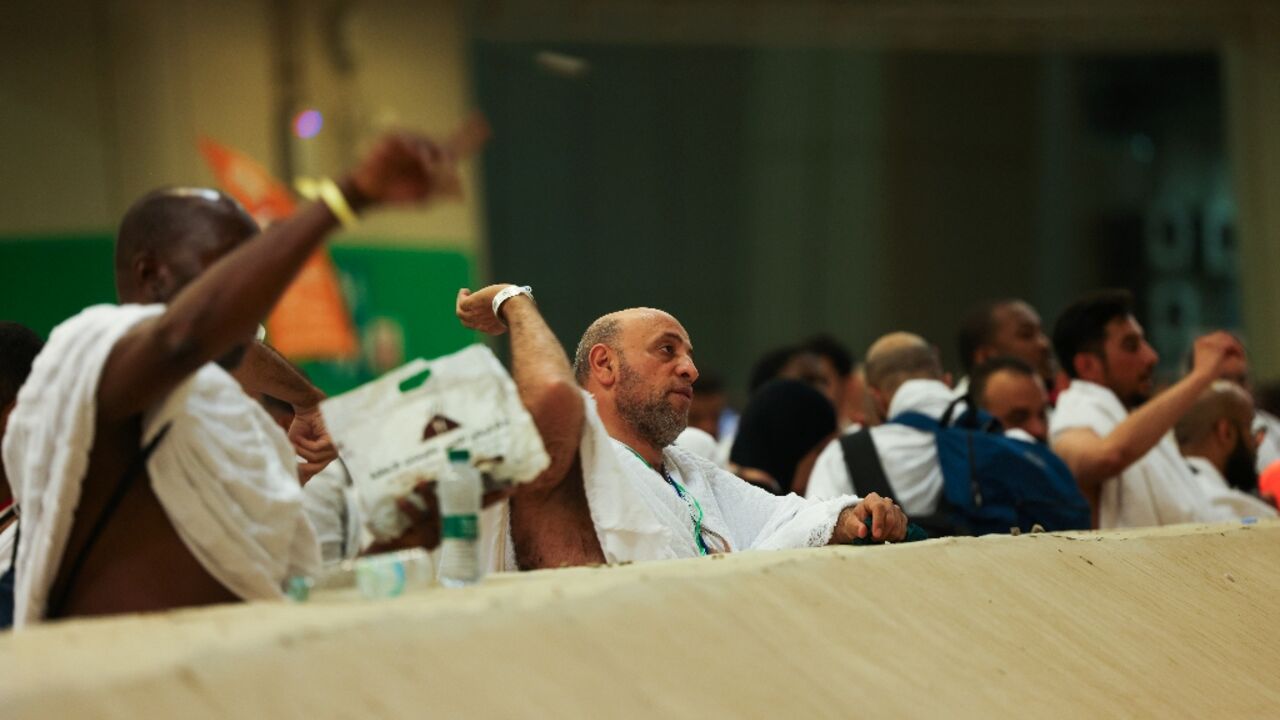 Muslim pilgrims perform the symbolic 'stoning of the devil' ritual as part of the hajj pilgrimage Muslim pilgrims perform the symbolic 'stoning of the devil' ritual as part of the hajj pilgrimage