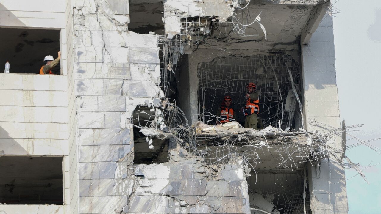 Iran unleashed a missile barrage on Israeli cities Monday after Israel hit deep inside the Islamic republic Iran unleashed a missile barrage on Israeli cities Monday after Israel hit deep inside the Islamic republic