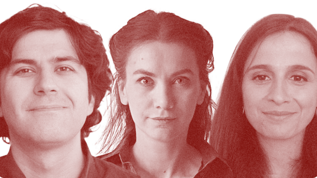Adam Lucente, Ezgi Akin and Joyce Karam