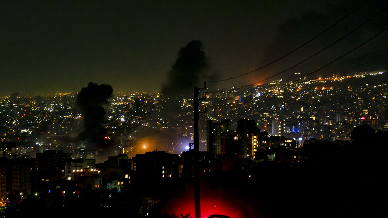 Smoke rises from locations targeted in Tehran amid the third day of Israel's waves of strikes against Iran, on Sunday, June 15, 2025. (Photo by Khoshiran / Middle East Images via AFP) (Photo by KHOSHIRAN/Middle East Images/AFP via Getty Images)