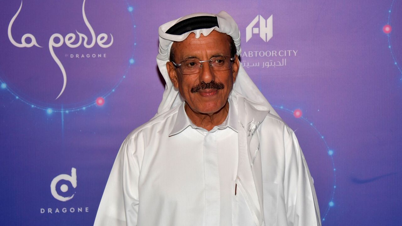 Khalaf Ahmad al-Habtoor, Chairman of the al-Habtoor Group, attending the World Premiere of La Perle in Dubai