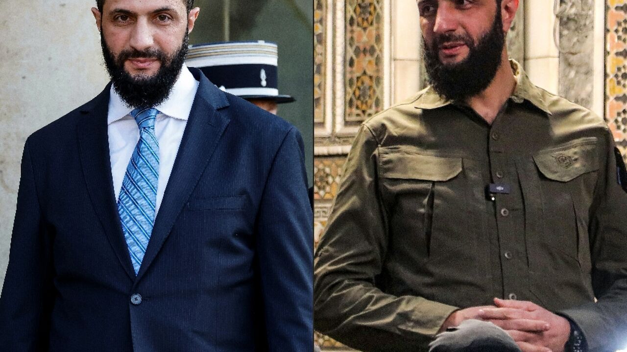 Sharaa used to go by his nom de guerre, Abu Mohammed al-Jolani Sharaa used to go by his nom de guerre, Abu Mohammed al-Jolani