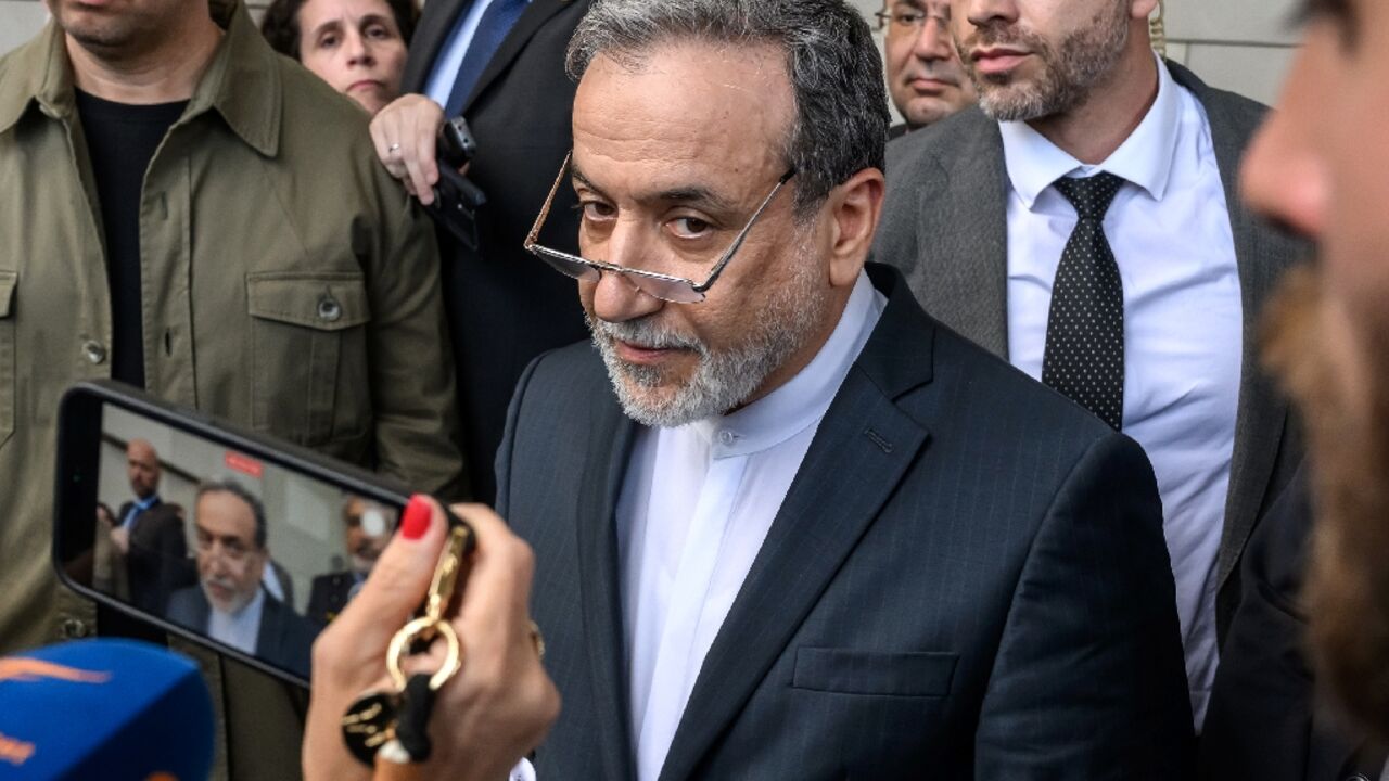 Iran's Foreign Minister Abbas Araghchi leaves a meeting with European powers in Geneva Iran's Foreign Minister Abbas Araghchi leaves a meeting with European powers in Geneva