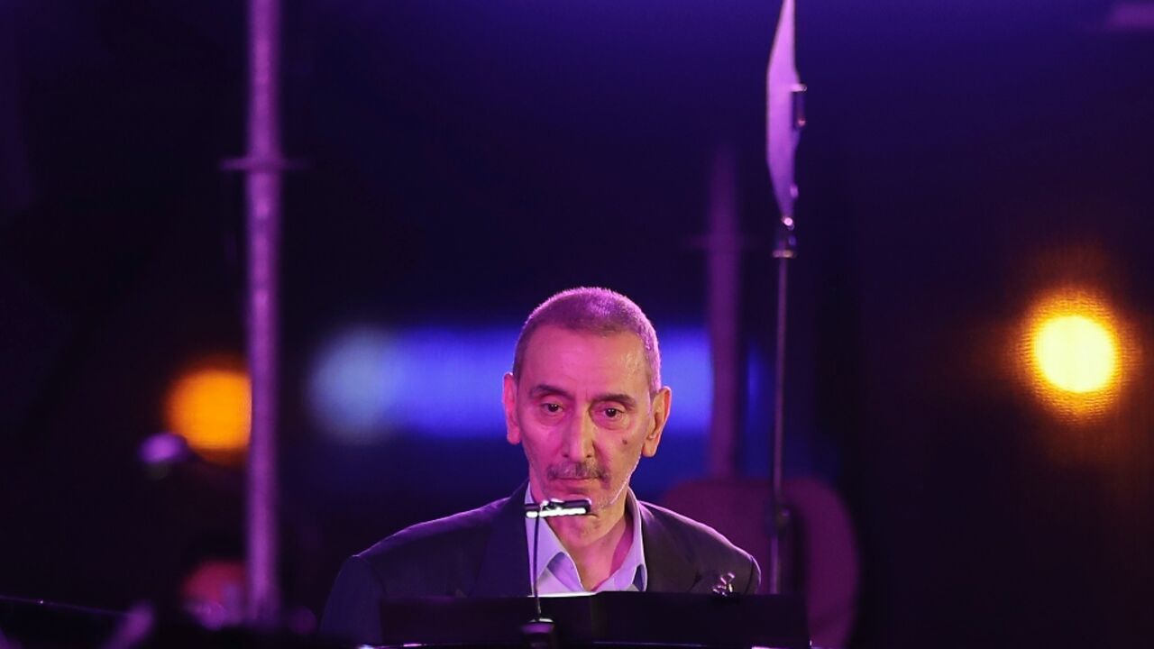 Lebanese pianist, composer and playwright Ziad Rahbani performs during the Beirut Holidays 2019 Festival at the waterfront in the Lebanese capital Lebanese pianist, composer and playwright Ziad Rahbani performs during the Beirut Holidays 2019 Festival at the waterfront in the Lebanese capital