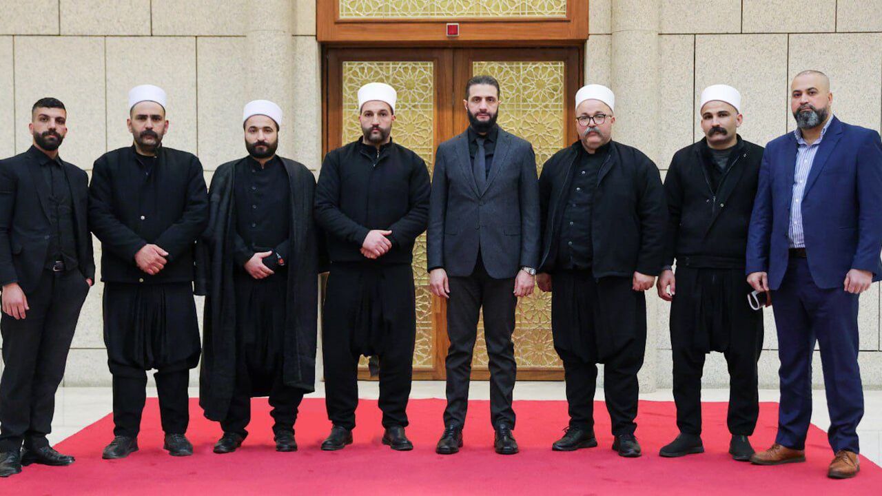 Sharaa, Druze leaders