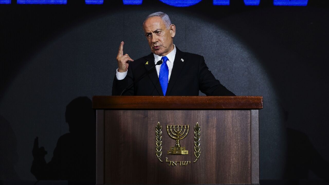 Israeli Prime Minister Benjamin Netanyahu said antisemitism had 'surged' in France Israeli Prime Minister Benjamin Netanyahu said antisemitism had 'surged' in France