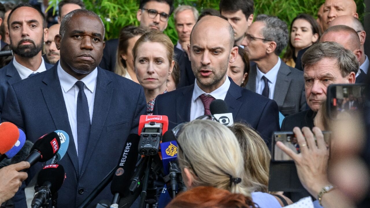 The three ministers said Iran was in clear violation of obligations curbing its nuclear programme The three ministers said Iran was in clear violation of obligations curbing its nuclear programme